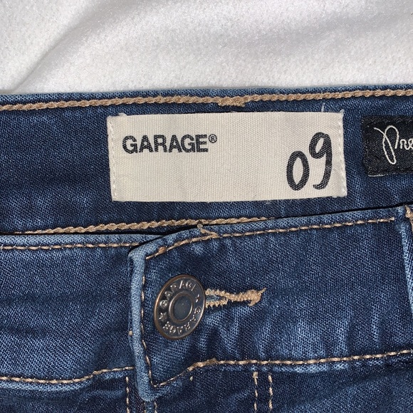 Garage jean shorts size 9 dark blue - Picture 2 of 3